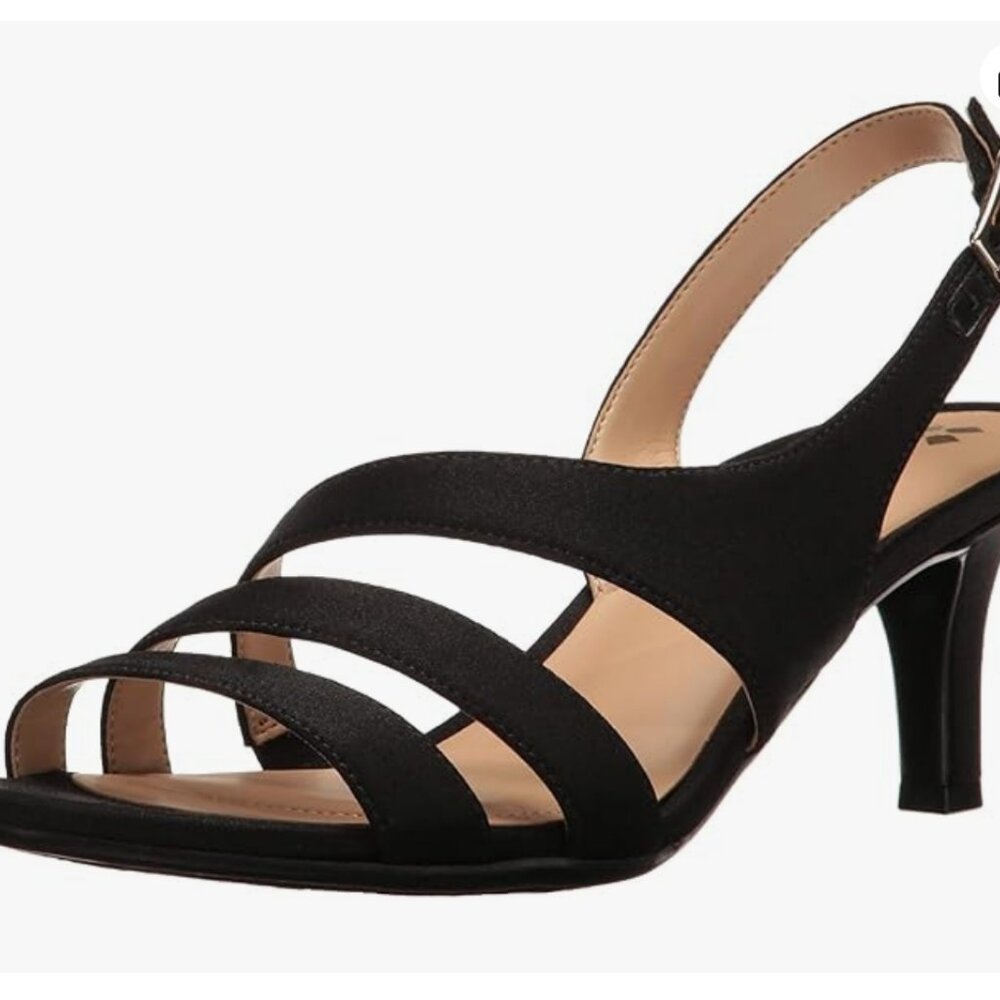 EUC - Naturalizer Taimi Black Fabric Size 12W